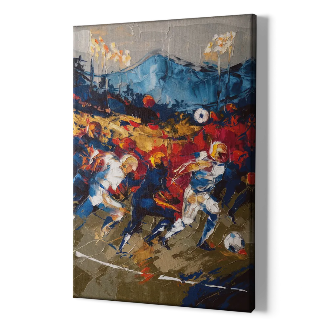 Asheville Sports Team Spirit - Canvas Print Art Sides