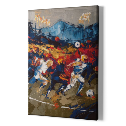 Asheville Sports Team Spirit - Canvas Print Art Sides