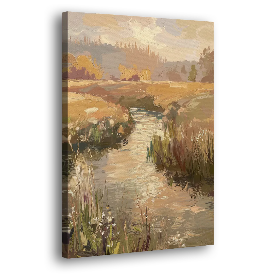 Springfield Scenic River View - Canvas Print Art Sides