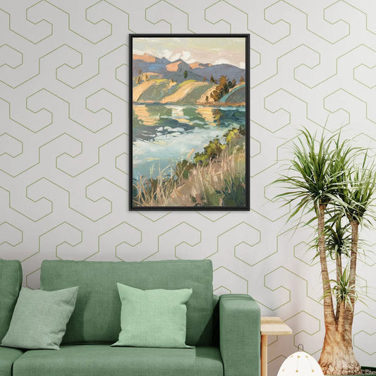 Henderson Serene Landscapes - Living Room Black Frame Canvas