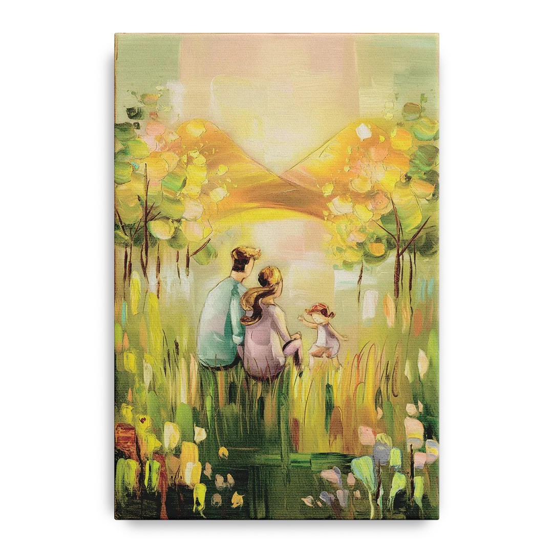 Marietta Family Nursery Decor - Canvas Wall Art