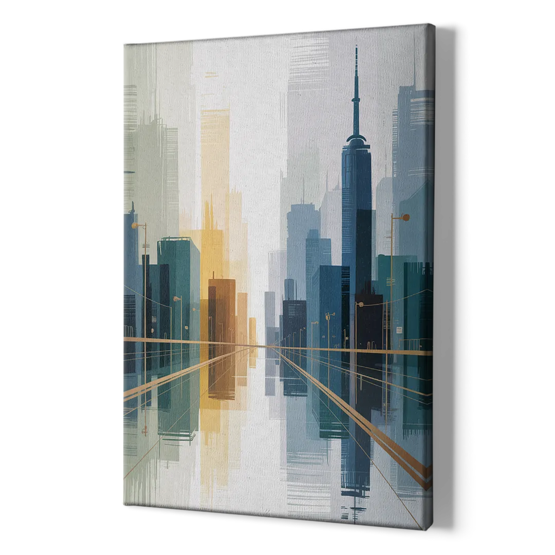 Bloor Street Vibes - Canvas Print Art Sides