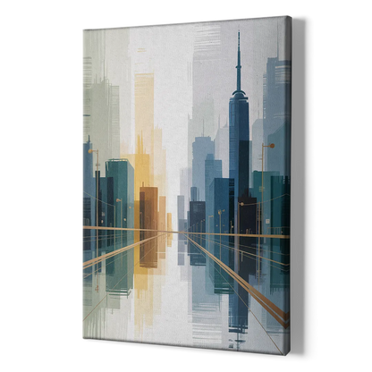 Bloor Street Vibes - Canvas Print Art Sides