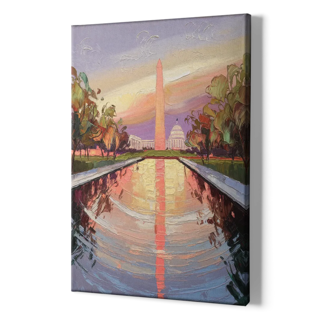 Washington National Mall - Canvas Print Art Sides
