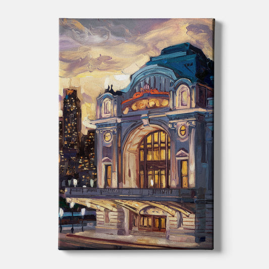 Kansas City Union Station - Canvas Wall Art