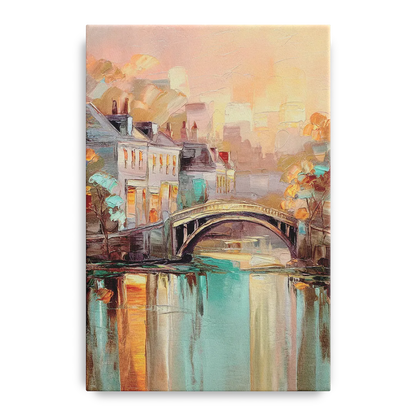 New Hope Artistic Skyline - Canvas Wall Art