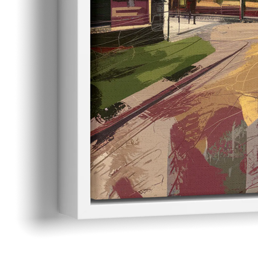 Boston College Eagles Spirit - Close-Up White Frame Canvas