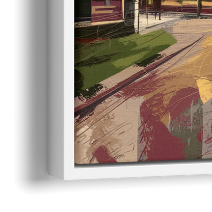 Boston College Eagles Spirit - Close-Up White Frame Canvas