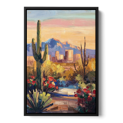Tucson Arizona Pride - Black Frame Canvas