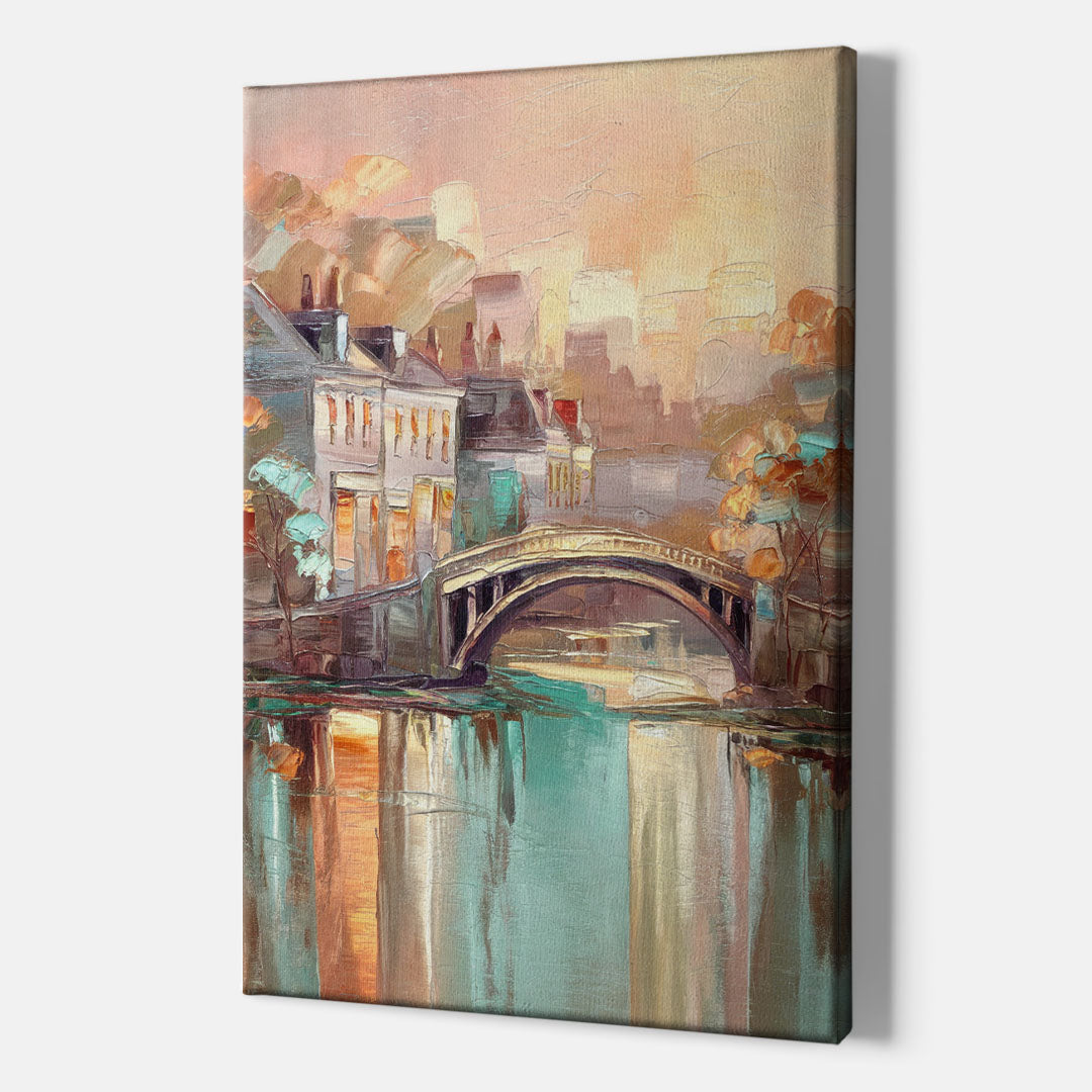New Hope Artistic Skyline - Canvas Wall Art Indoor