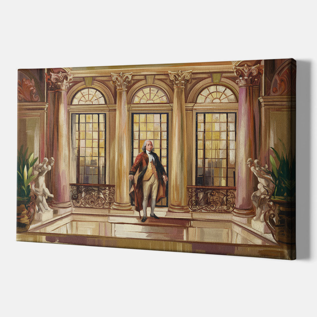 Franklin Architectural Beauty - Canvas Wall Art Indoor
