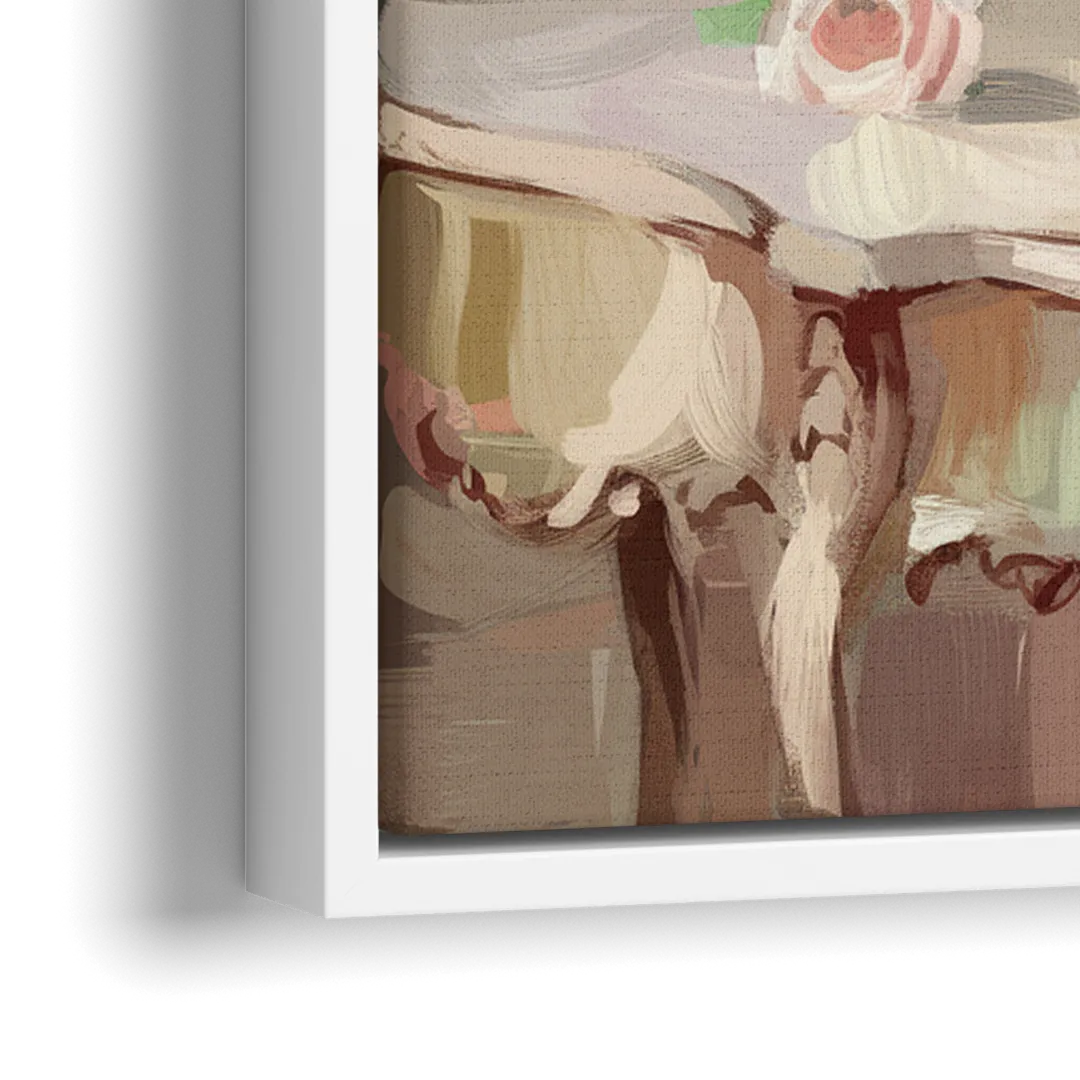 Augusta Classic Southern Charm - Close-Up White Frame Canvas