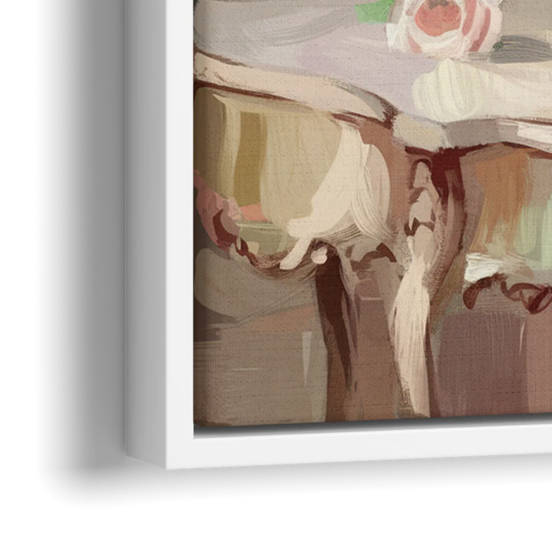 Augusta Classic Southern Charm - Close-Up White Frame Canvas