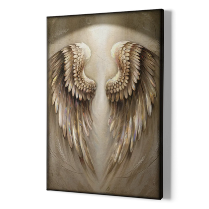 Nashville Wings Mural Tribute - Canvas Print Art Sides