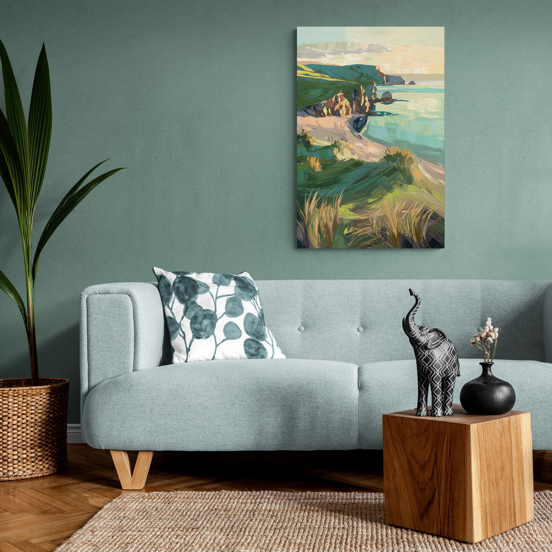 Dunedin Otago Peninsula - Canvas Wall Art Living Room