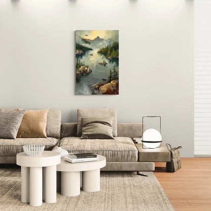 Sitka Wilderness Escape - Canvas Wall Art Living Room