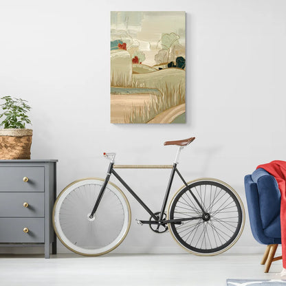 Plano Suburban Charm - Canvas Wall Art Living Room