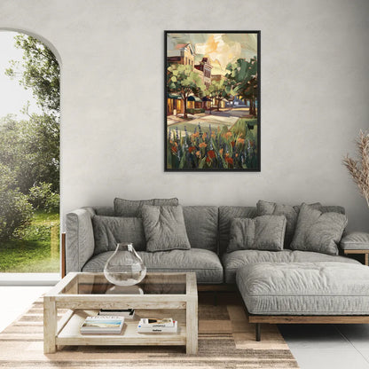 Garland Texas Pride - Living Room Black Frame Canvas
