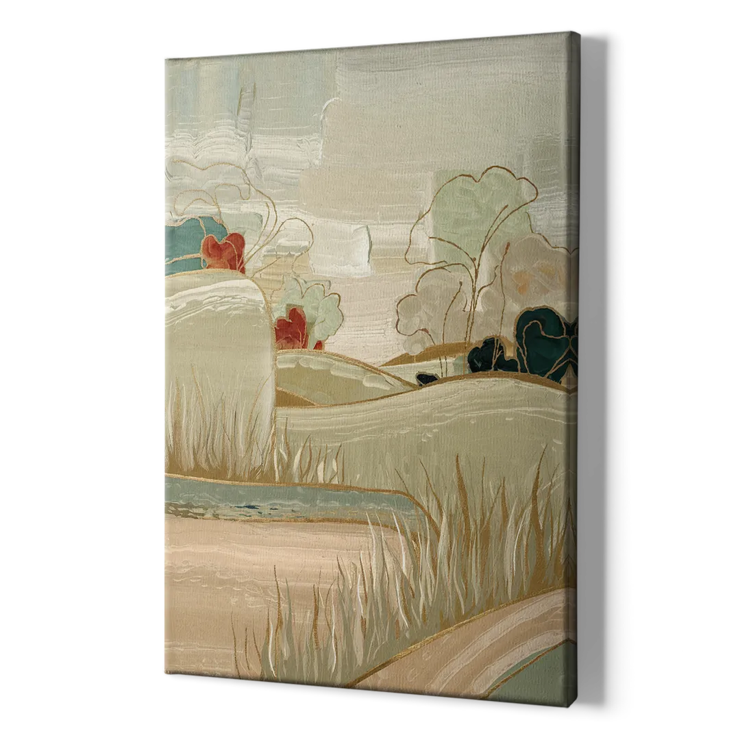 Plano Suburban Charm - Canvas Print Art Sides