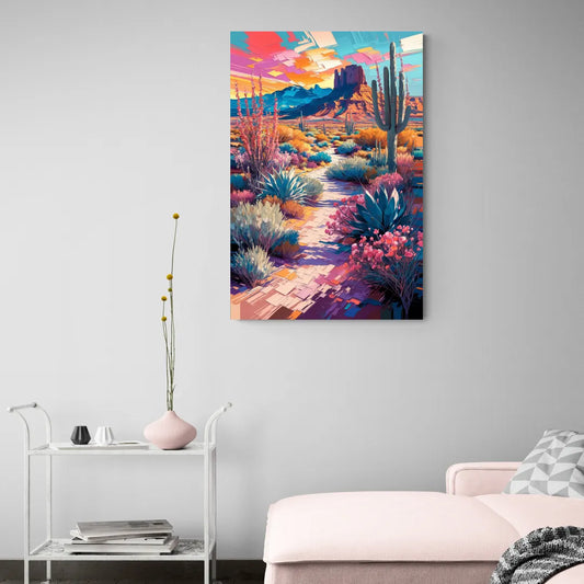 Henderson Desert Bloom - Canvas Wall Art Living Room