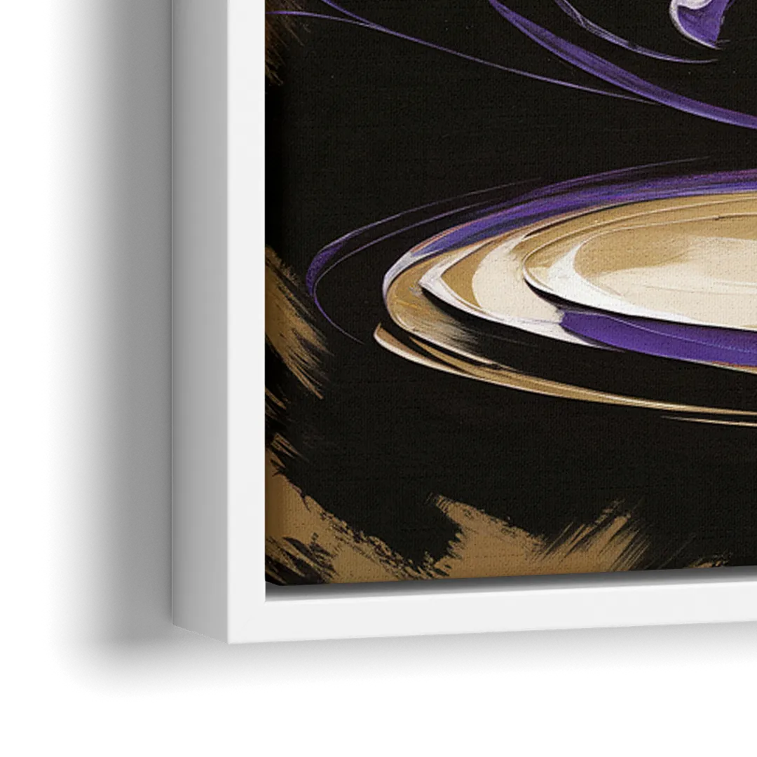 Fort Worth TCU Horned Frogs Pride - Close-Up White Frame Canvas