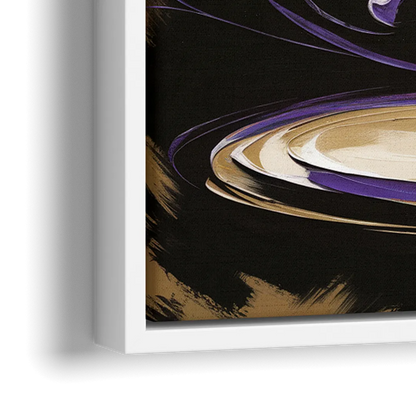 Fort Worth TCU Horned Frogs Pride - Close-Up White Frame Canvas
