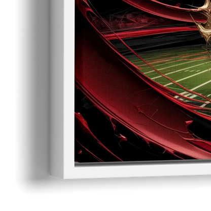 San Francisco 49Ers Team Pride - Close-Up White Frame Canvas