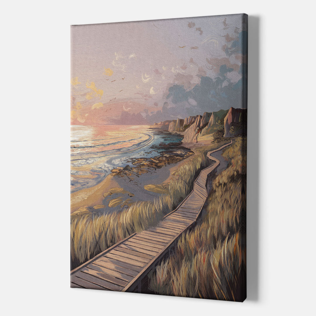 Anchorage Coastal Landscape - Canvas Wall Art Indoor
