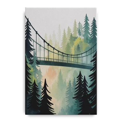 Capilano Suspension Bridge - Canvas Wall Art