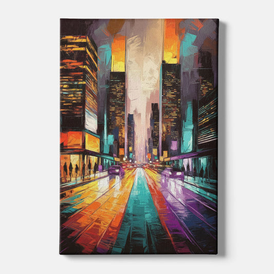 Joseph City Lights - Canvas Wall Art