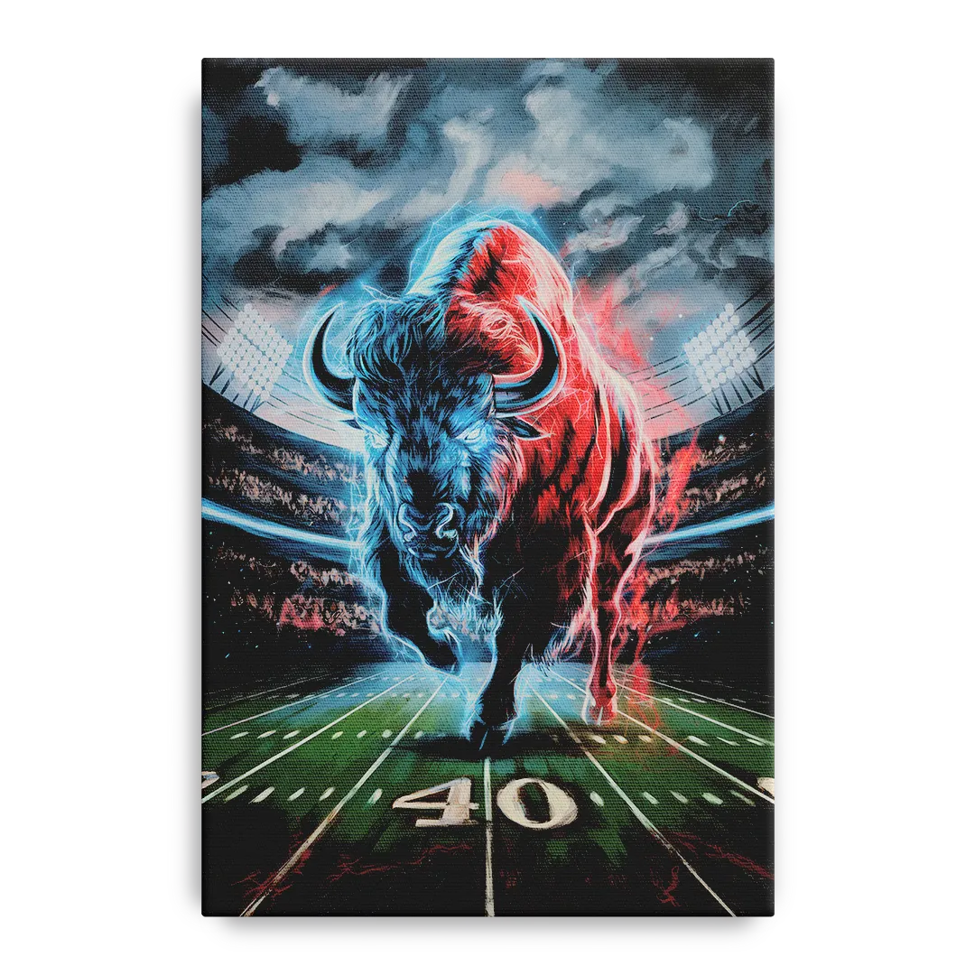Buffalo Bills Football Pride - Canvas Wall Art