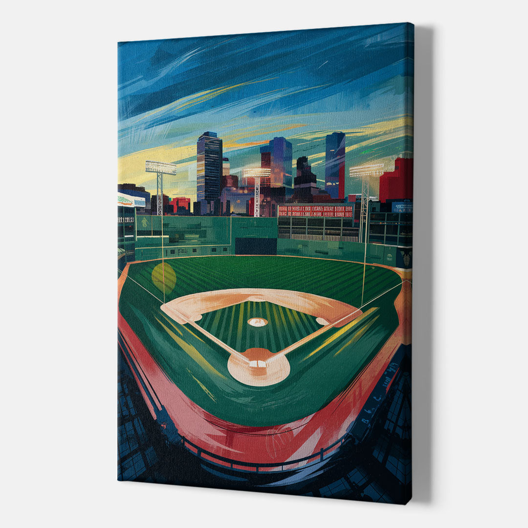 Boston Red Sox Fenway Park - Canvas Wall Art Indoor