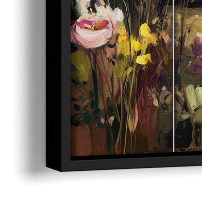 Greensboro Botanical Gardens - Close-Up Black Frame Canvas