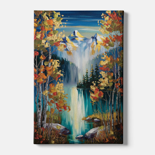 Aspen Alpine Serenity - Canvas Wall Art