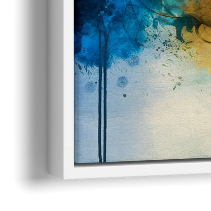 Knoxville Historic Landmarks - Close-Up White Frame Canvas