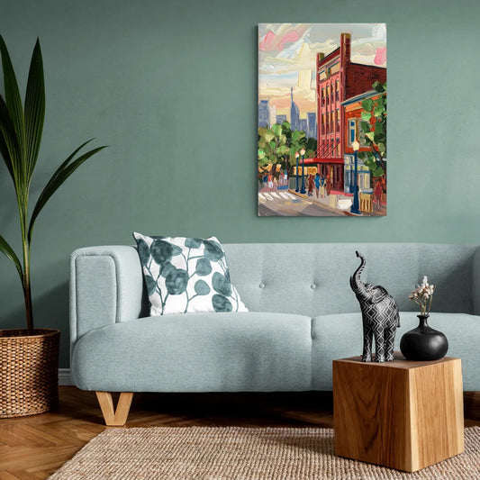 Nashville Grand Ole Opry - Canvas Wall Art Living Room