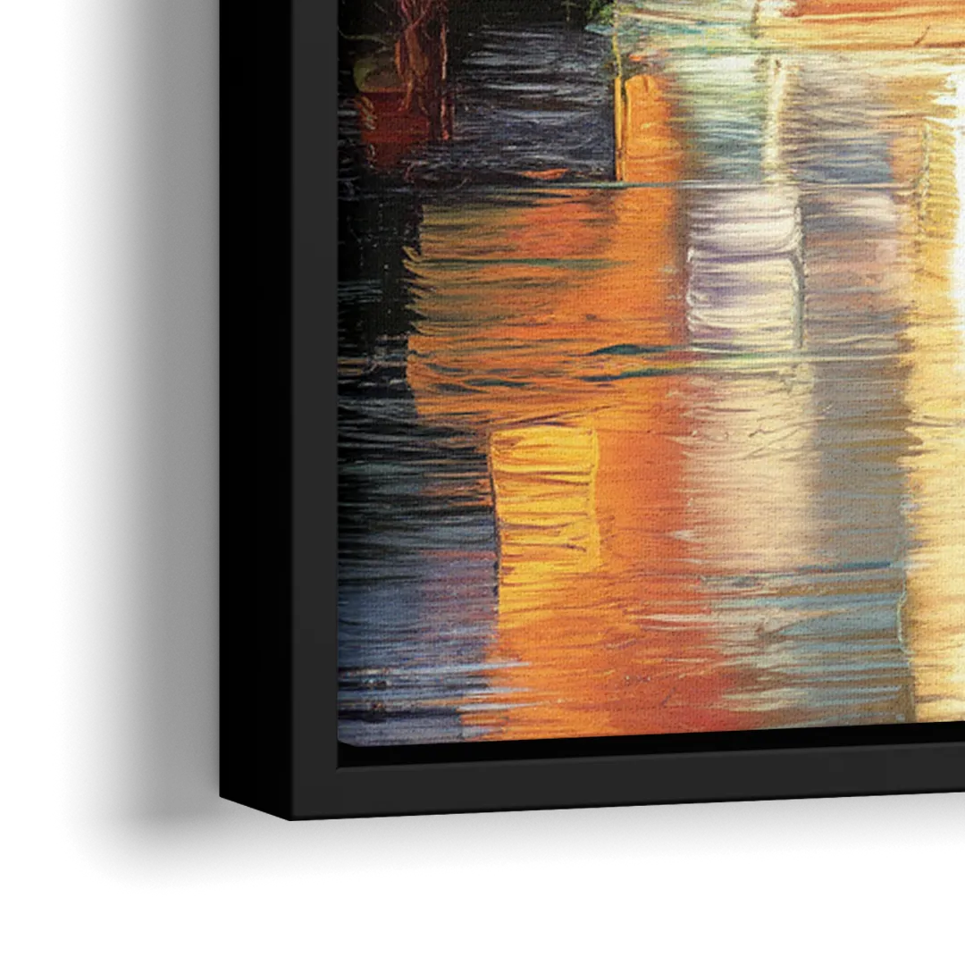 Dallas Cultural Heritage - Close-Up Black Frame Canvas
