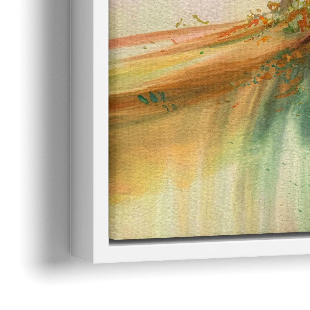 New Hope Seasonal Beauty - Close-Up White Frame Canvas