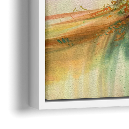 New Hope Seasonal Beauty - Close-Up White Frame Canvas
