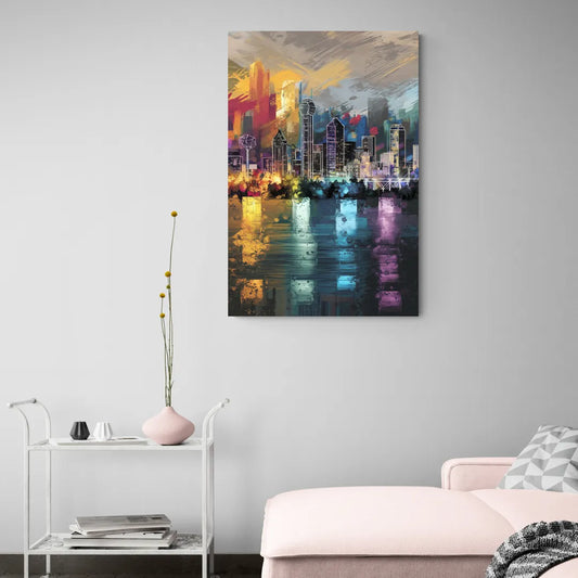 Dallas Design District - Canvas Wall Art Living Room