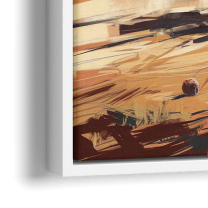 Tombstone Arizona Frontier - Close-Up White Frame Canvas