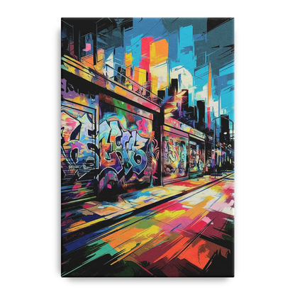 Dunedin Street Art Vibes - Canvas Wall Art