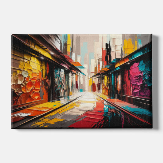 Ashland Street Art Vibes - Canvas Wall Art