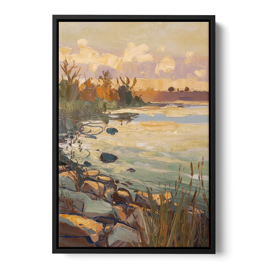 Chesapeake Scenic Horizons - Black Frame Canvas