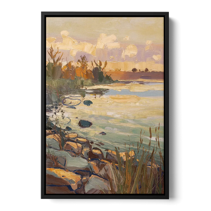 Chesapeake Scenic Horizons - Black Frame Canvas