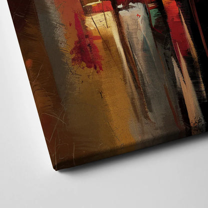 Nashville Country Music Vibes Canvas Close Up