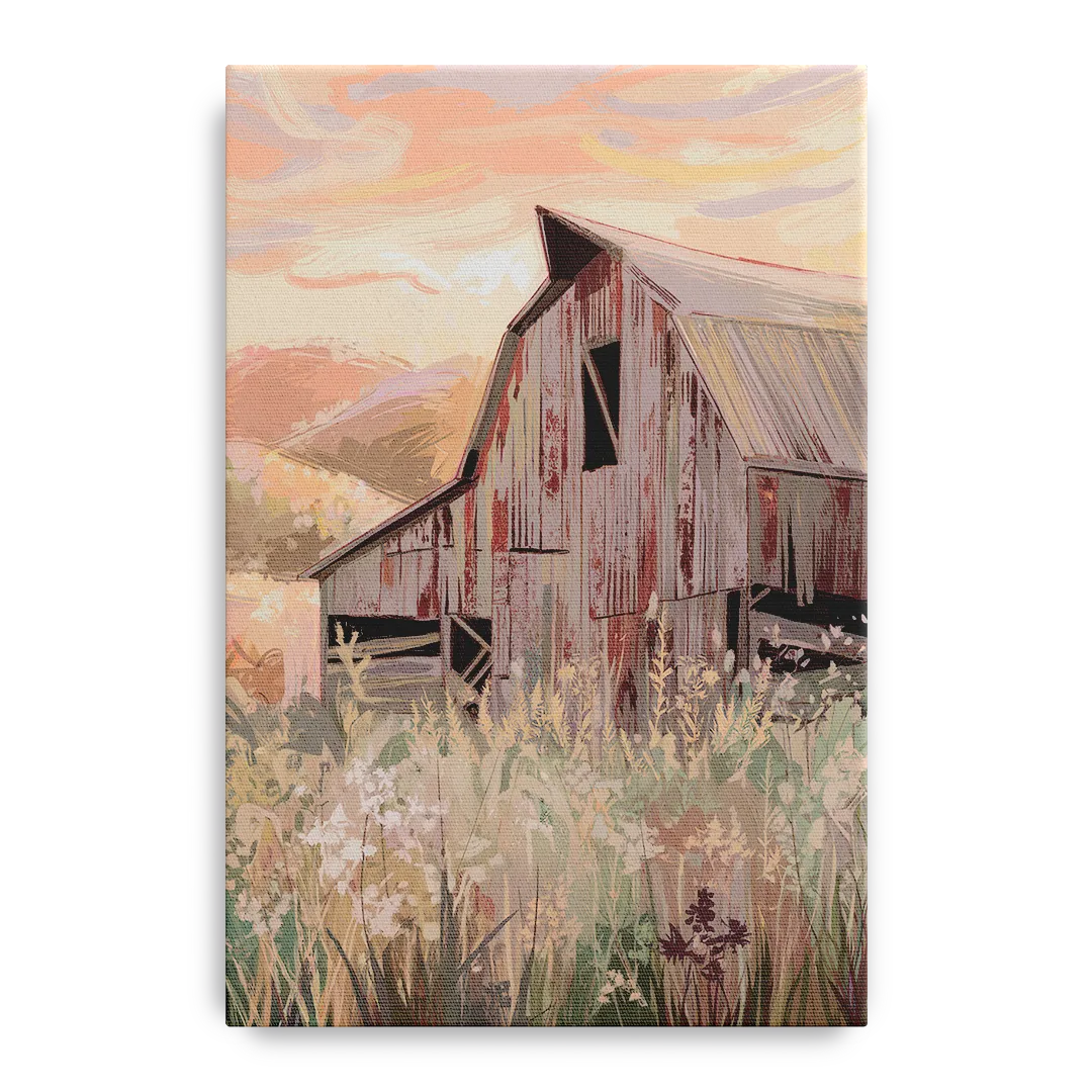 Joseph Rustic Charm - Canvas Wall Art