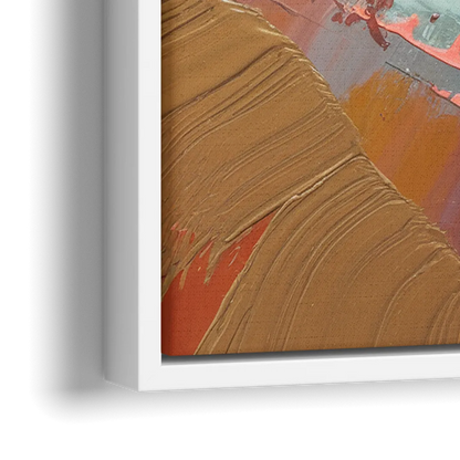 Irvine Orange County Vibes - Close-Up White Frame Canvas