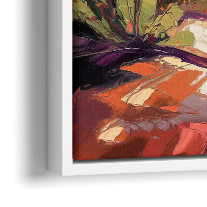 El Paso Borderland Beauty - Close-Up White Frame Canvas