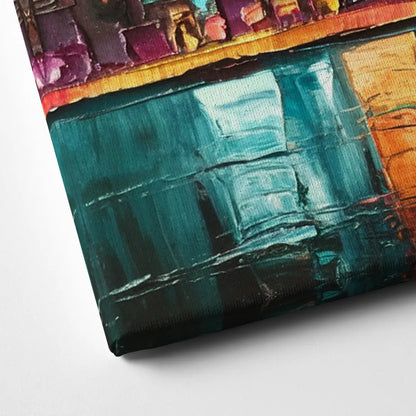 Philadelphia Mural Art Canvas Close Up